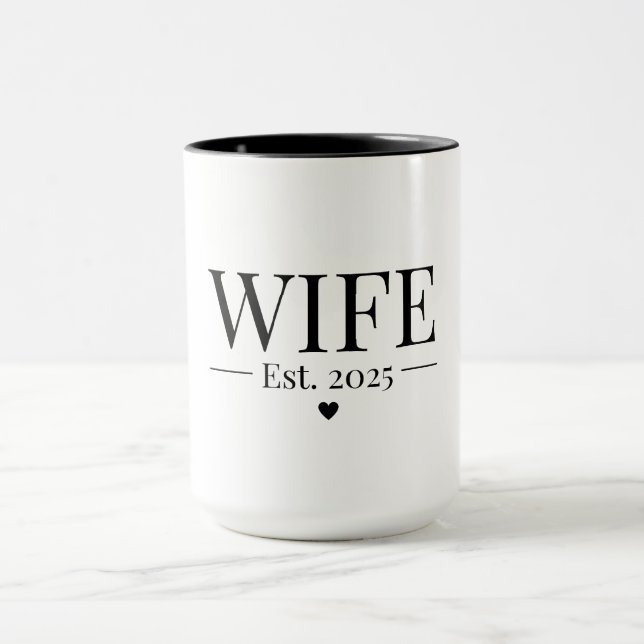Ehefrau 2025 tasse (Zentrum)