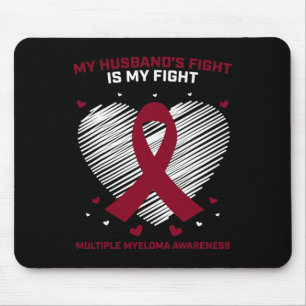 Ehefrau Blutkrebs Kämpfen muskulöses Multiples Mye Mousepad