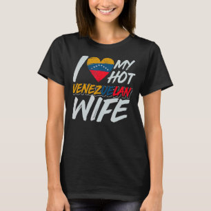 Ehefrau Caracas Pride Venezuelan Ehemann Venezuela T-Shirt