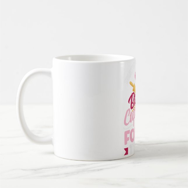 Ehefrau Cupcake Baking Dog Eigentümer Kaffeetasse (Links)