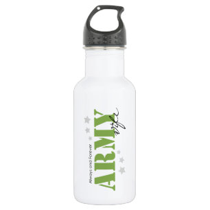Ehefrau der Armee - immer und für immer Trinkflasche