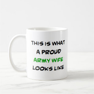Ehefrau der Armee Kaffeetasse