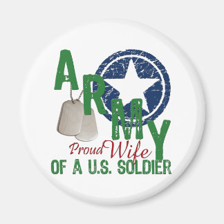 Ehefrau der Armee - stolz Magnet