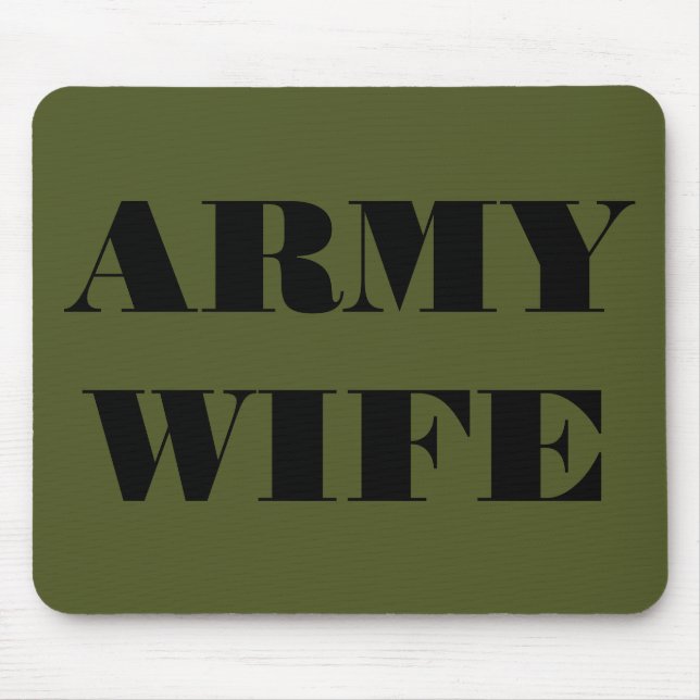 Ehefrau der Mousepad-Armee Mousepad (Vorne)