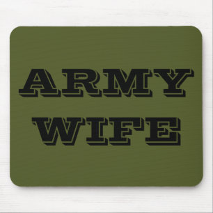 Ehefrau der Mousepad-Armee Mousepad