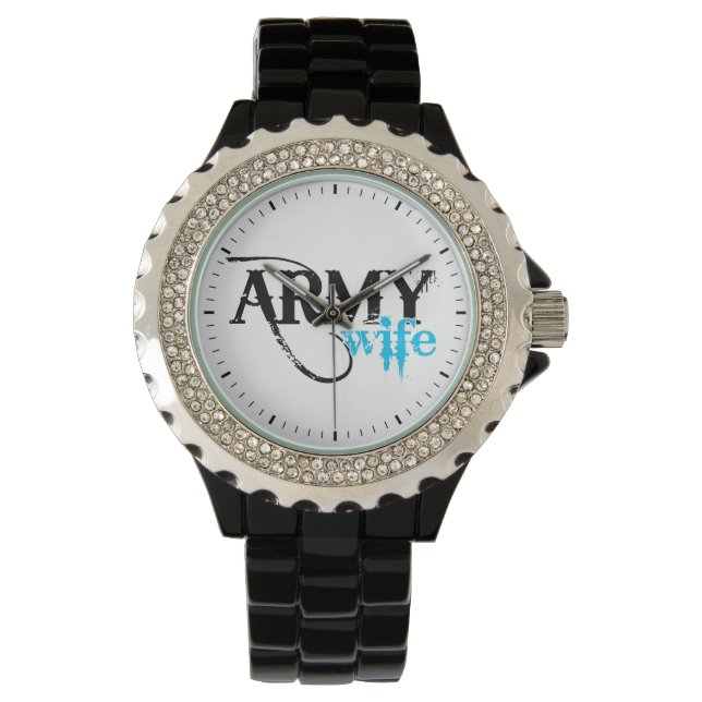 Ehefrau der Not leidenden Brieftruppe Armbanduhr (Vorderseite)