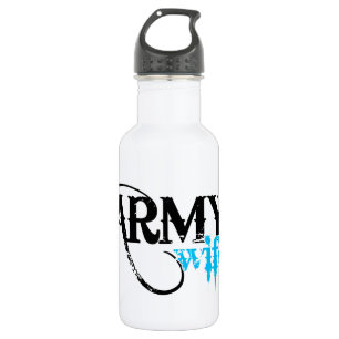 Ehefrau der Not leidenden Brieftruppe Trinkflasche