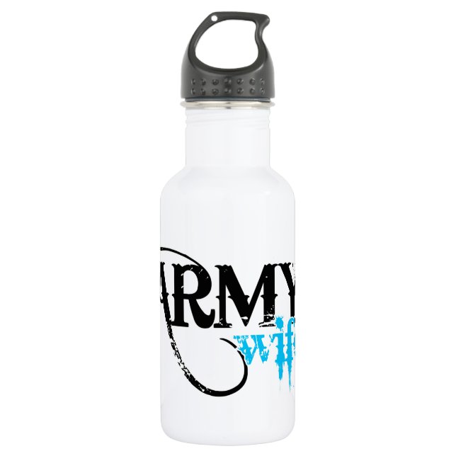 Ehefrau der Not leidenden Brieftruppe Trinkflasche (Vorderseite)