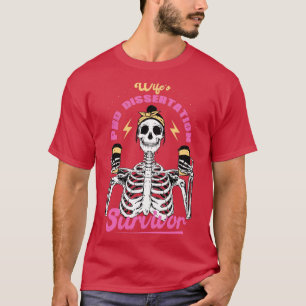 EHEFRAU der PHD Dissertation Doktorarbeit Abschlus T-Shirt