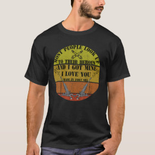 Ehefrau der Proud Field Artillery Niedliches natio T-Shirt