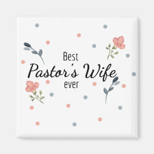 Ehefrau des besten Pastors Magnet