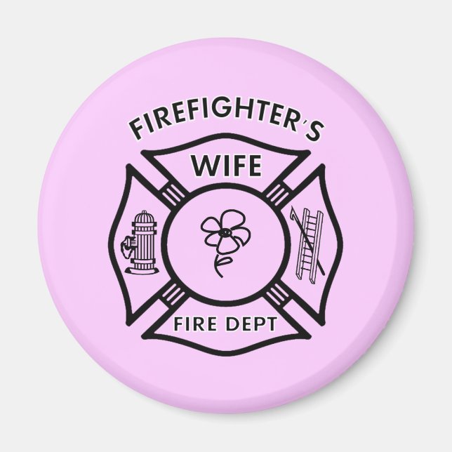Ehefrau des Feuermanns Magnet (Vorne)