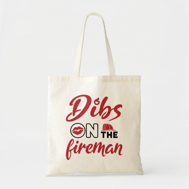 Ehefrau des Feuerwehrmanns Dibs auf dem Feuerwehrk Tragetasche (Vorne)