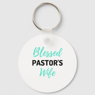 Ehefrau des gesegneten Pastors bl Schlüsselanhänger