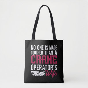 Ehefrau des Kranbetreibers Tasche