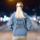 Ehefrau des Party Nashville Junggeselinnen-Abschie Jeansjacke (Celebrate your last fling before the ring in style & add some flair to your bachelorette party look)