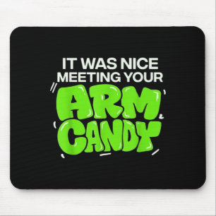 Ehefrau Ehemann Freundin Paar nett Treffen Arm Mousepad