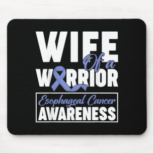 Ehefrau eines Kriegers Bewusstsein für Speiseröhre Mousepad