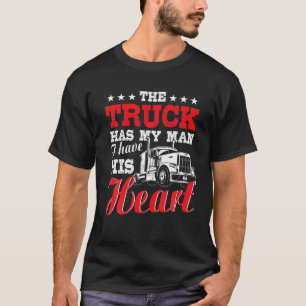 Ehefrau eines LKW-Fahrers Lustiges Geschenk für Fr T-Shirt