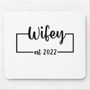 Ehefrau Est 2022 Braut In Sicht Junggesellinnenabs Mousepad