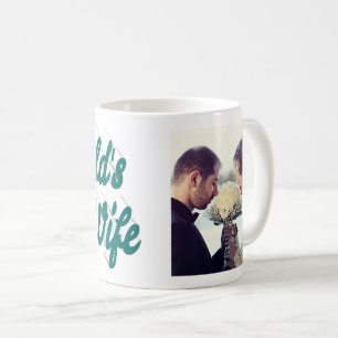 Ehefrau Foto grün Kaffee Tasse
