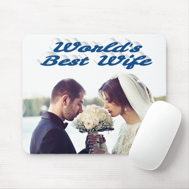 Ehefrau Foto Mousepad (Mit Mouse)
