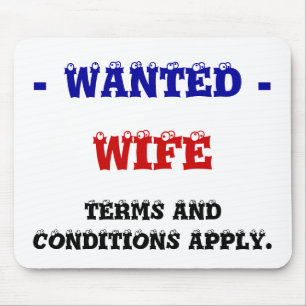 EHEFRAU GEWOLLT! MOUSEPAD