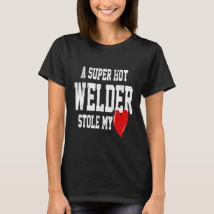 Ehefrau Girlfriend Welder Welding T-Shirt