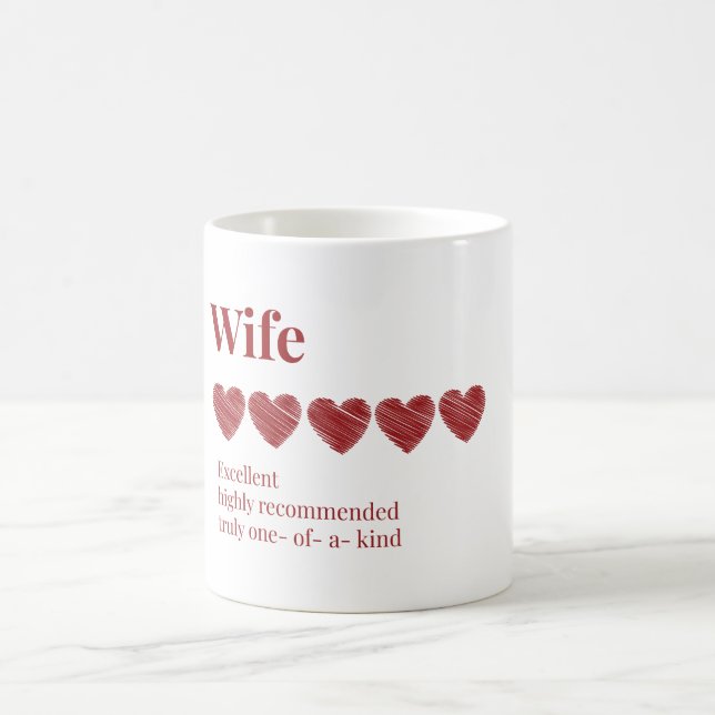 Ehefrau Hervorragende, hoch empfohlene Tasse (Mittel)