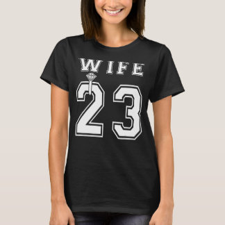 Ehefrau Husband Matching 2023 Engagement Party Hon T-Shirt
