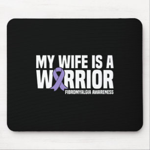 Ehefrau ist ein kriegerisches Bewusstsein für Fibr Mousepad