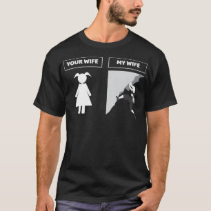 Ehefrau Klettern Extremsport T-Shirt