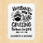 Ehefrau-Kreuzfahrtpartner für die Hütte Magnet<br><div class="desc">Dieses Design kann in dem Bereich personalisiert werden, der durch das Ändern des Fotos und/oder Textes zur Verfügung gestellt wird. Sie können auch angepasst werden, indem Sie auf Vorlage personalisieren klicken und dann auf die Schaltfläche klicken, um weitere Optionen anzupassen, um die Hintergrundfarbe zu löschen oder zu ändern, Text hinzuzufügen,...</div>