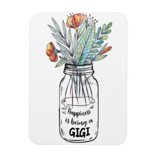 Ehefrau Kunst Glück ist ein GiGi Magnet