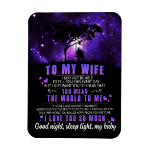 Ehefrau Liebhaber Zu meiner Ehefrau Liebe ich Si Magnet