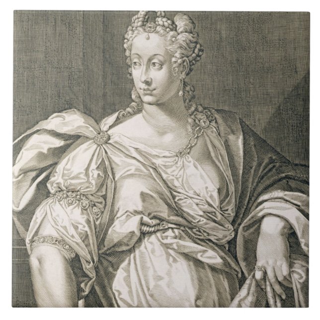 Ehefrau Livias Drusilla (c.55 BC - ANZEIGE 29) von Fliese (Vorderseite)