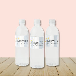 Ehefrau Lotus - Lemon Thema Wasserflasche