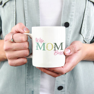 EHEFRAU MAMA BOSS, BOSS LADY GIFT KAFFEETASSE