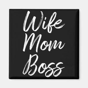 Ehefrau Mama Boss Dame Lustige Mutti Süß Magnet