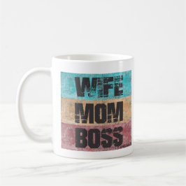 Ehefrau Mama Boss Kaffeetasse