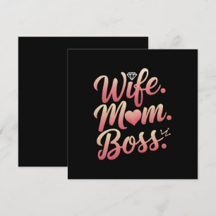 Ehefrau Mama Boss - Mütter Tag Geschenke Ideen