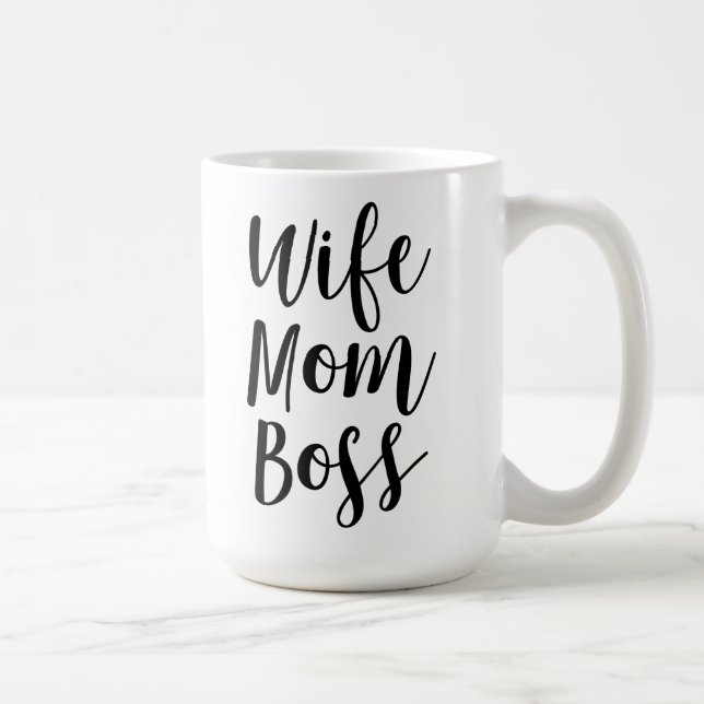 Ehefrau-Mama-Chef Kaffeetasse (Rechts)
