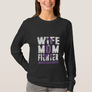 Ehefrau Mama Kämpfen Autoimmunerkrankung Awarene T-Shirt
