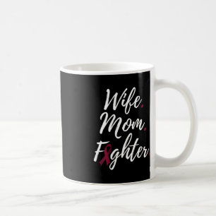 Ehefrau Mama Kämpfen Hirnaneurysma Bewusstsein Kaffeetasse