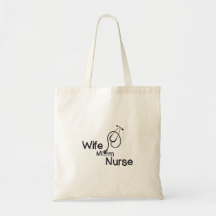 Ehefrau-Mama-Krankenschwester-lustiges GIF Tragetasche