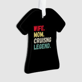 Ehefrau Mama Kreuzfahrten Legende Führerpunkte Kab Ornament