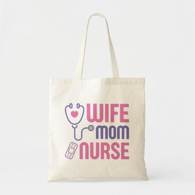 Ehefrau Mama Nurse Tragetasche (Vorne)