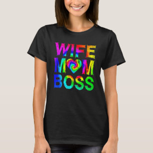 Ehefrau Mama Vorstandsvorsitzender Geschäftsinhabe T-Shirt