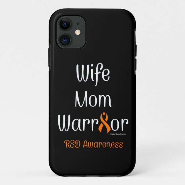 Ehefrau Mama Warrior...RSD Case-Mate iPhone Hülle (Rückseite)