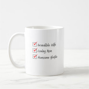 Ehefrau Mama YiaYia Griechische Frau Kaffeetasse